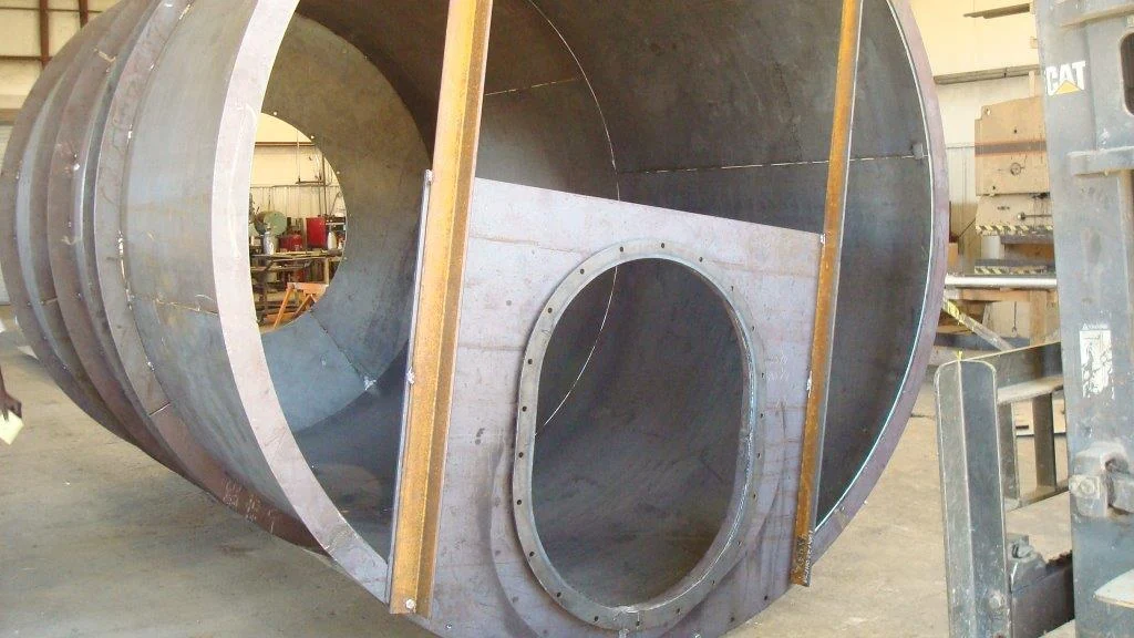 Spiral metal assembly shown in the official Andrews work gallery